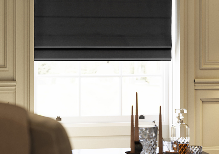 Norleigh, Noir - Roman Blind - Image 5